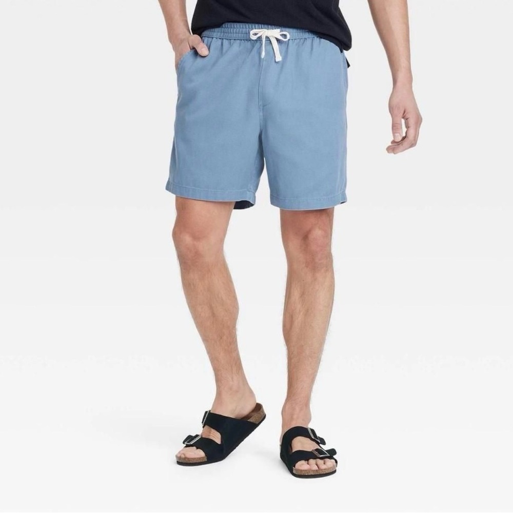 Goodfellow Blue Vintage Elevated Washed Short Elastic Waist 7”
M, L, or XL
NWT